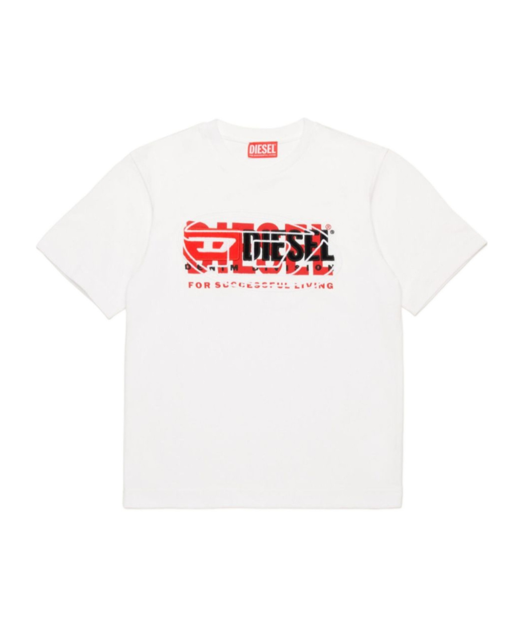 Diesel Logo-print T-shirt In White