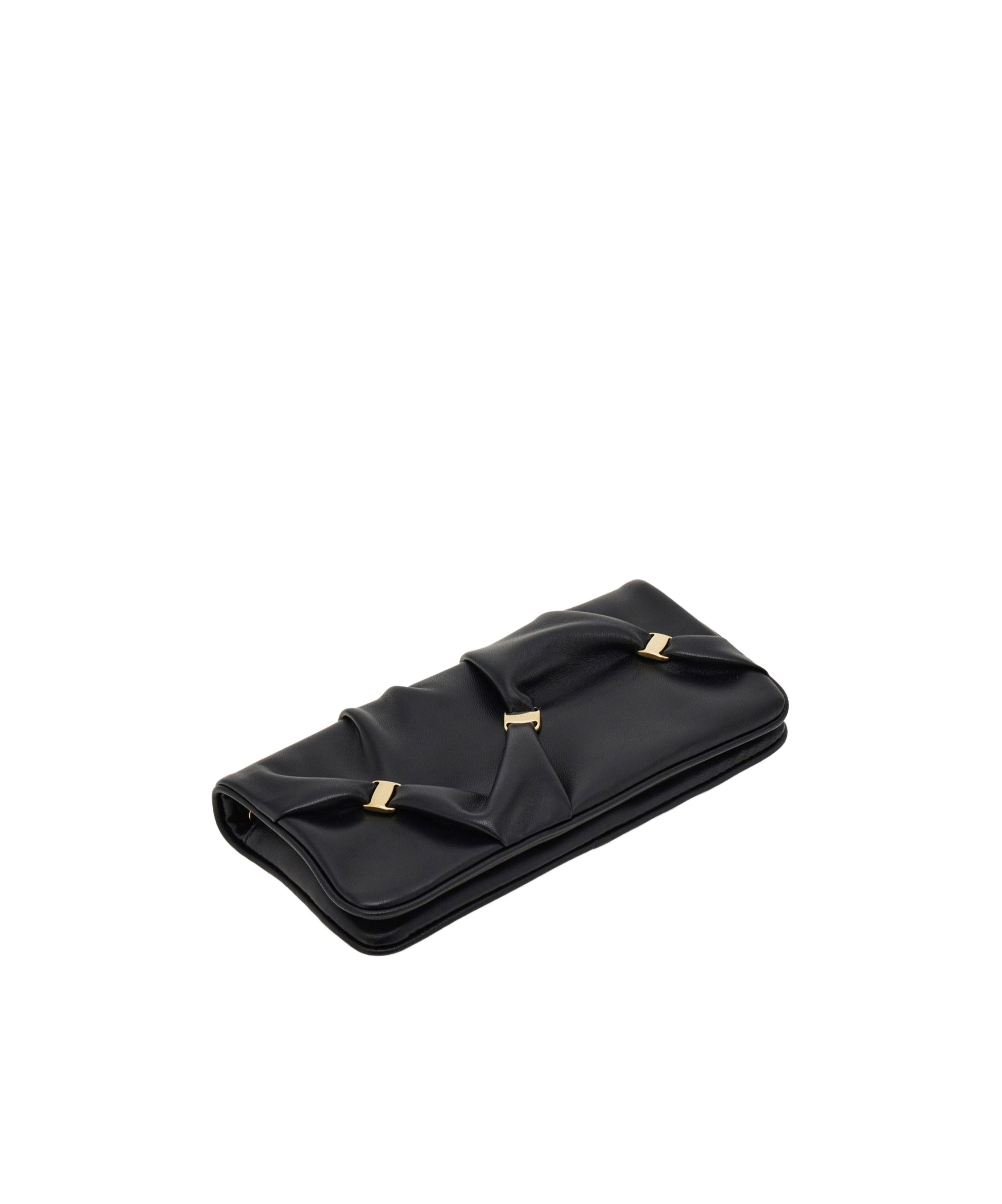 Ferragamo Twisted-detail Wallet-on-chain
