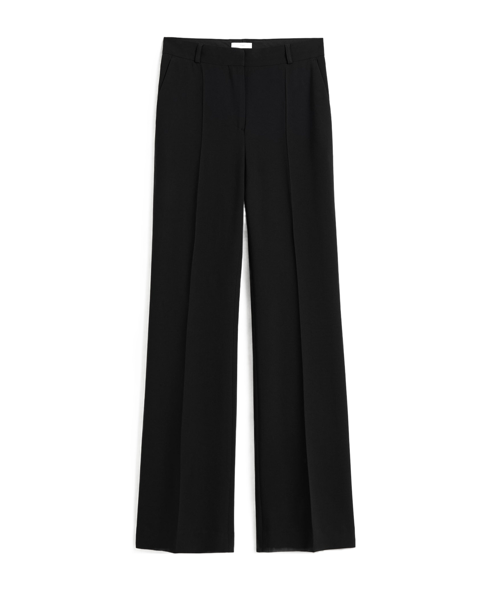 Totême Belt-loop Casual Pants In Black