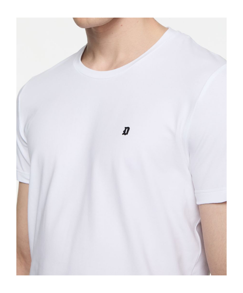 Dondup White T-shirt With Logo In White