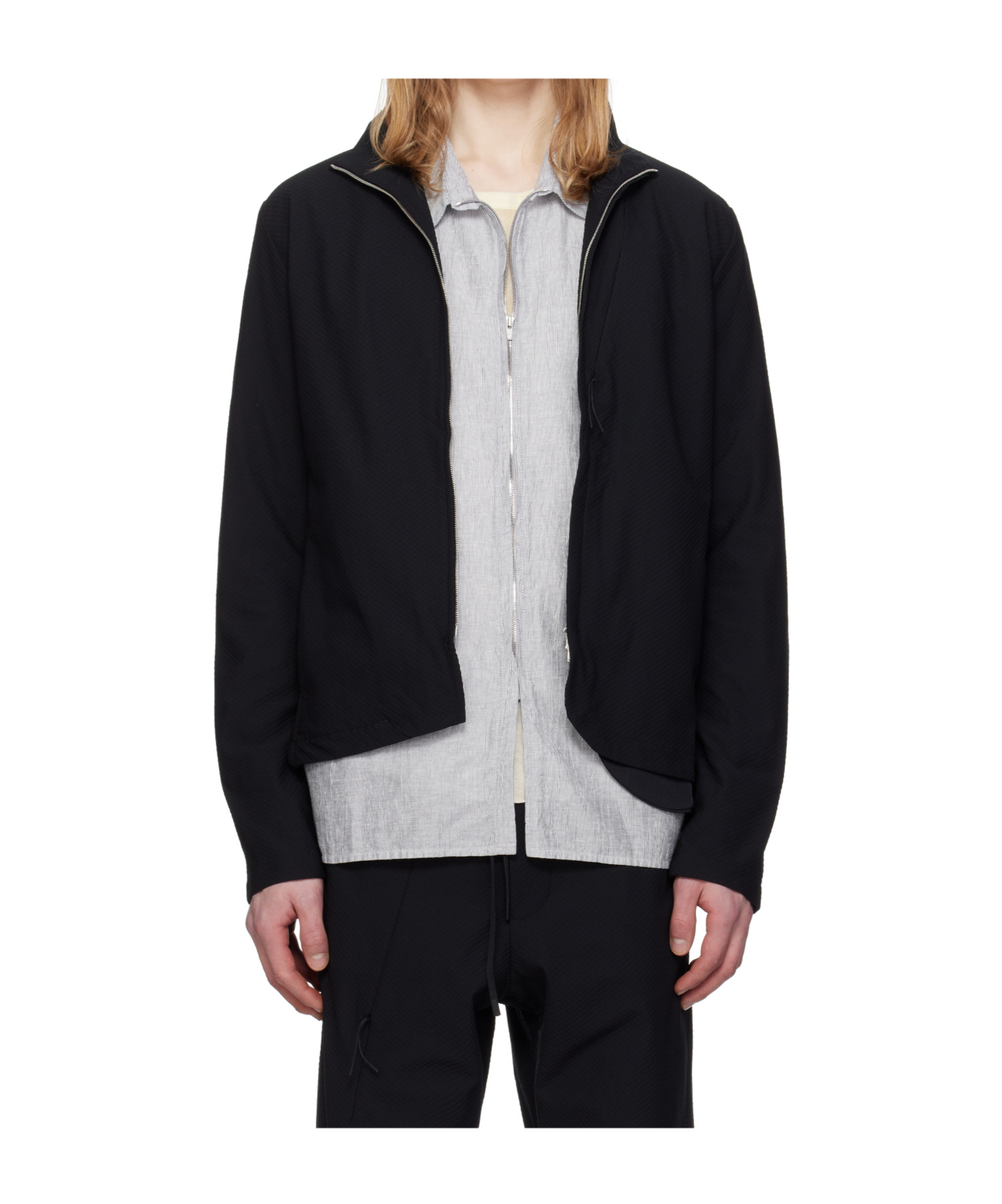 Post Archive Faction (paf) Black 8.0 Right Track Jacket In Black