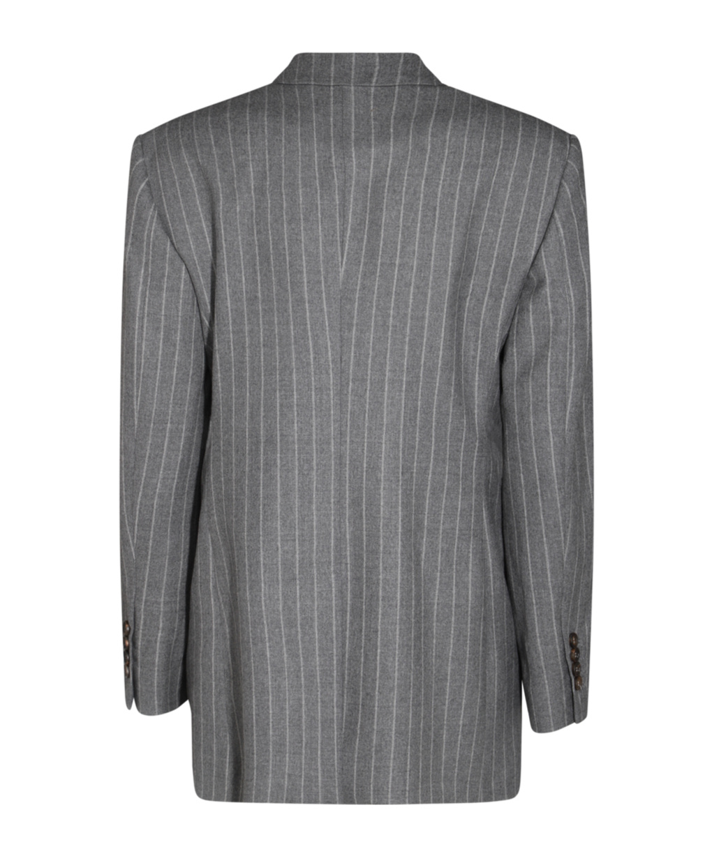 Brunello Cucinelli Double-breasted Virgin Wool Blazer In
