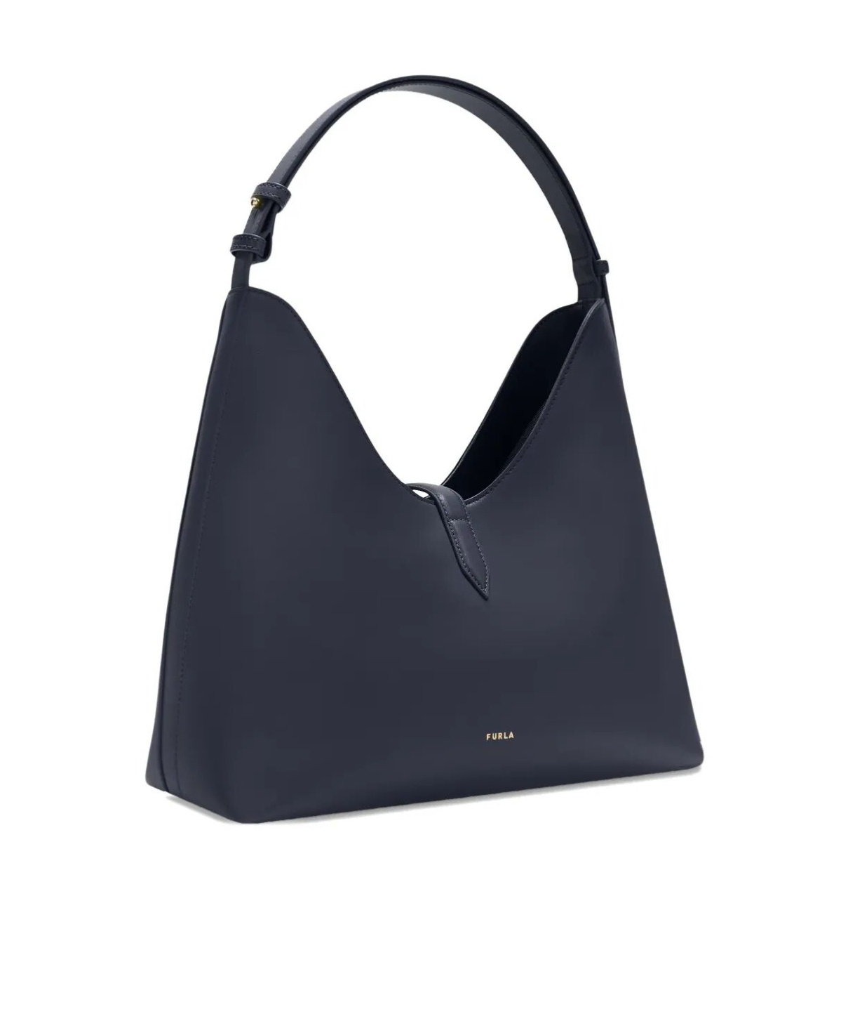 Furla Loewe Pebble Ballerina In Nappa Leather In Purple