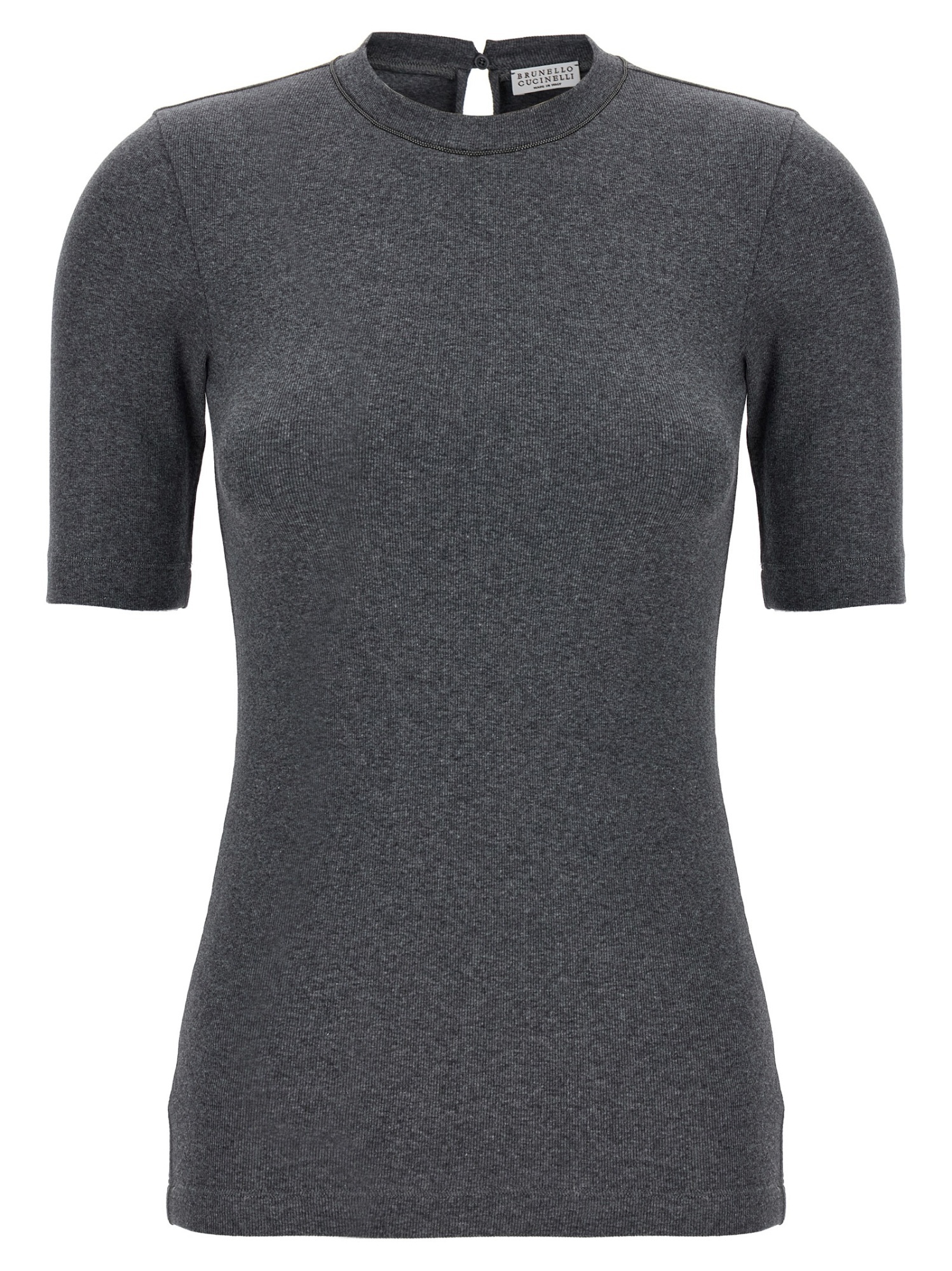 Brunello Cucinelli Women Sparkling Ribbed Cashmere Sweater