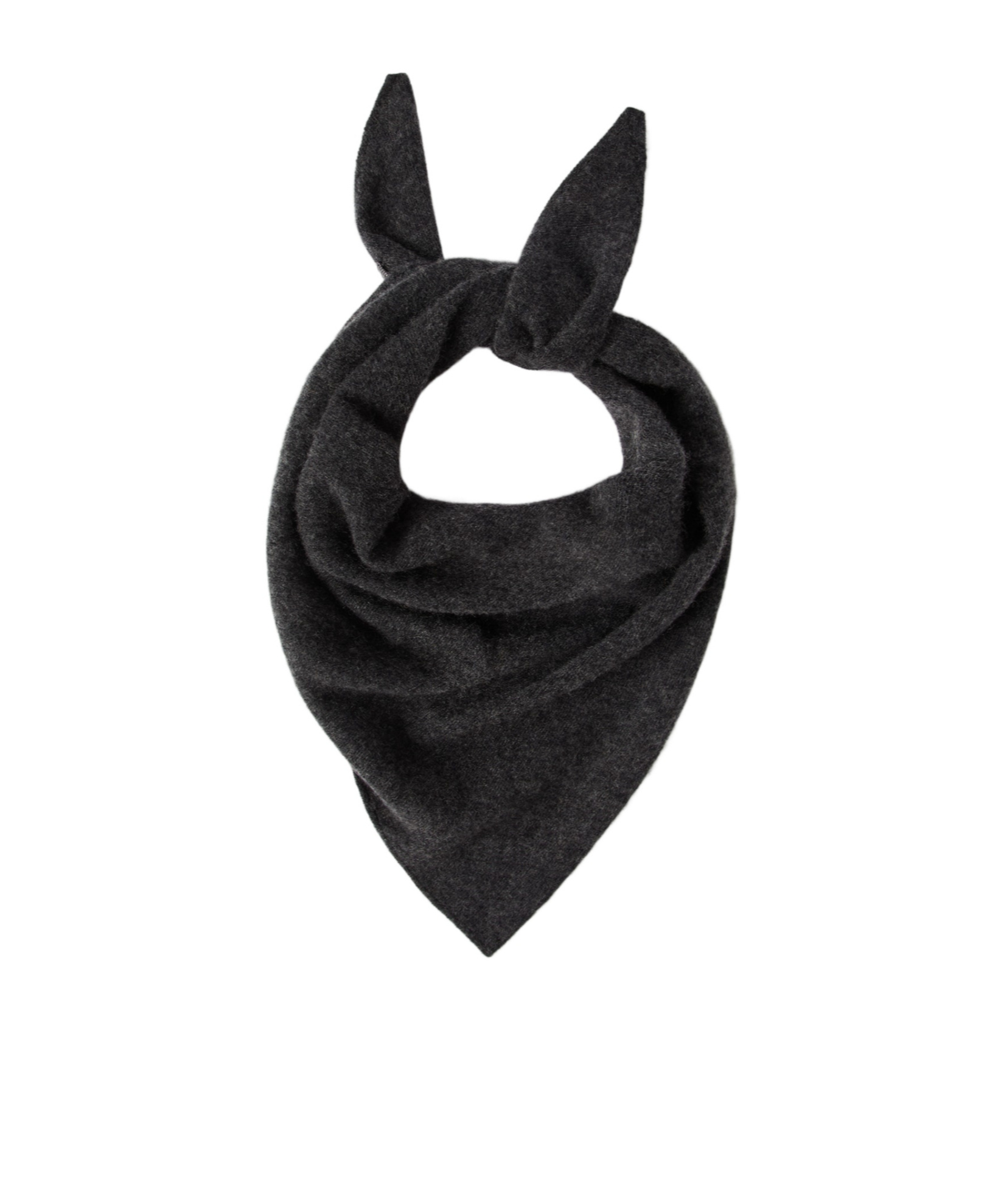 Brunello Cucinelli Foulard With Monili In Gray