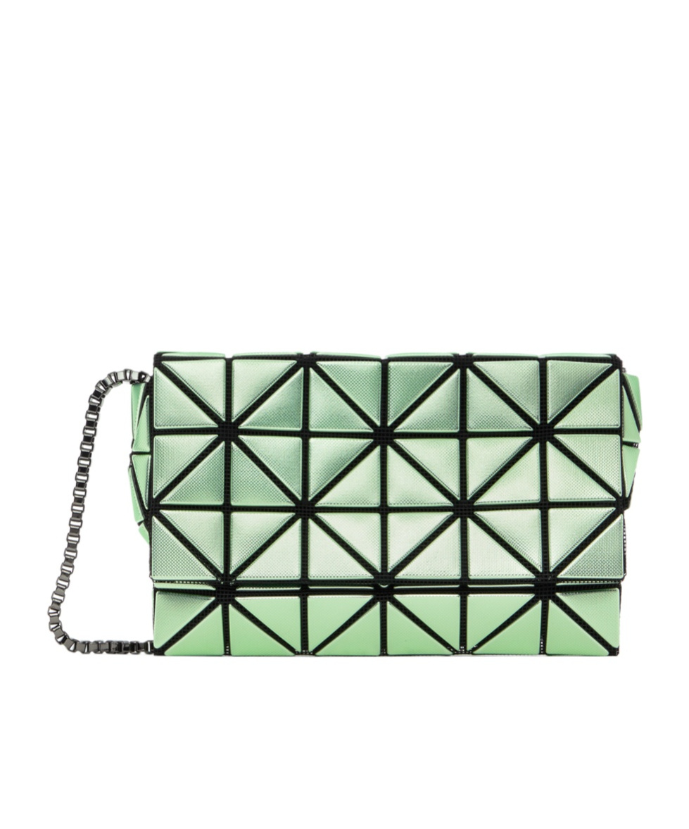 Bao Bao Issey Miyake Green Platinum Coffret Shoulder Bag In Green