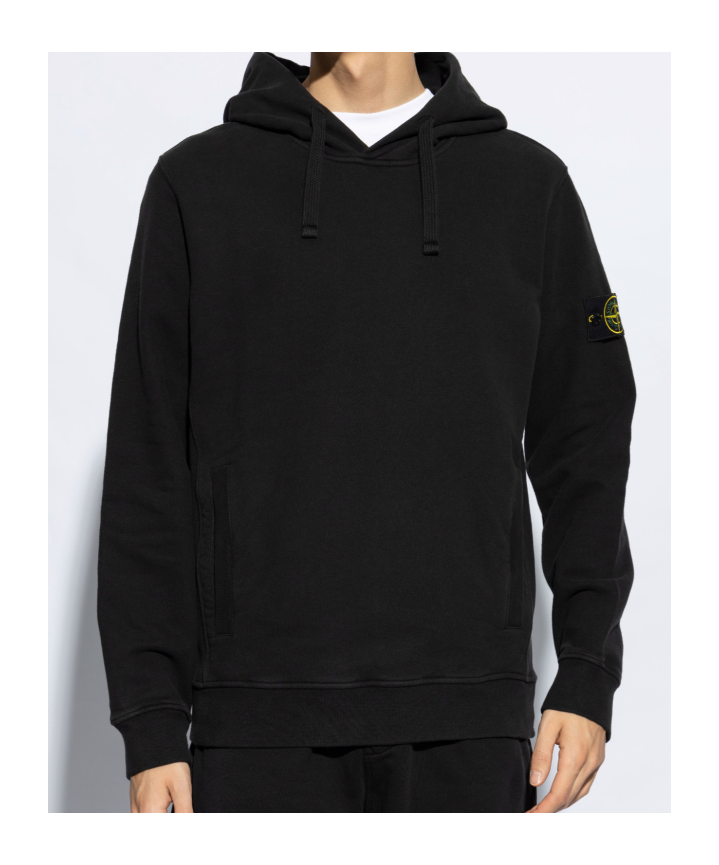 Stone Island Sweaters In Black