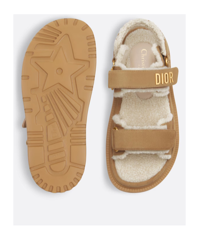 Dior Christian Act Open Toe Sandals In Green