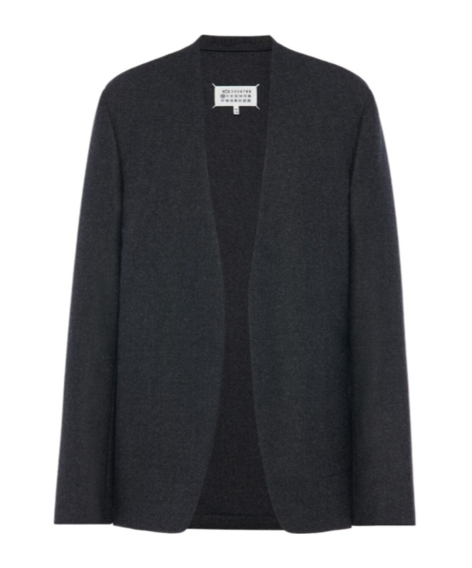 Maison Margiela Minimal Jacket In Gray