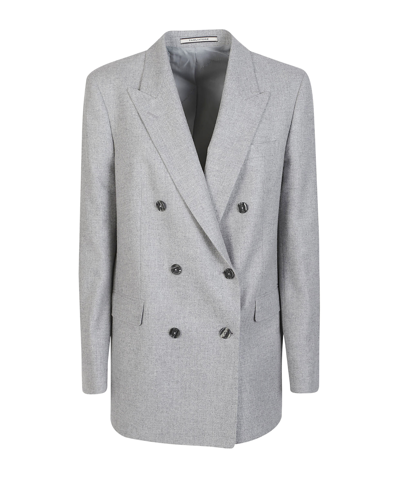 Tagliatore Double-breasted Blazer In Blue