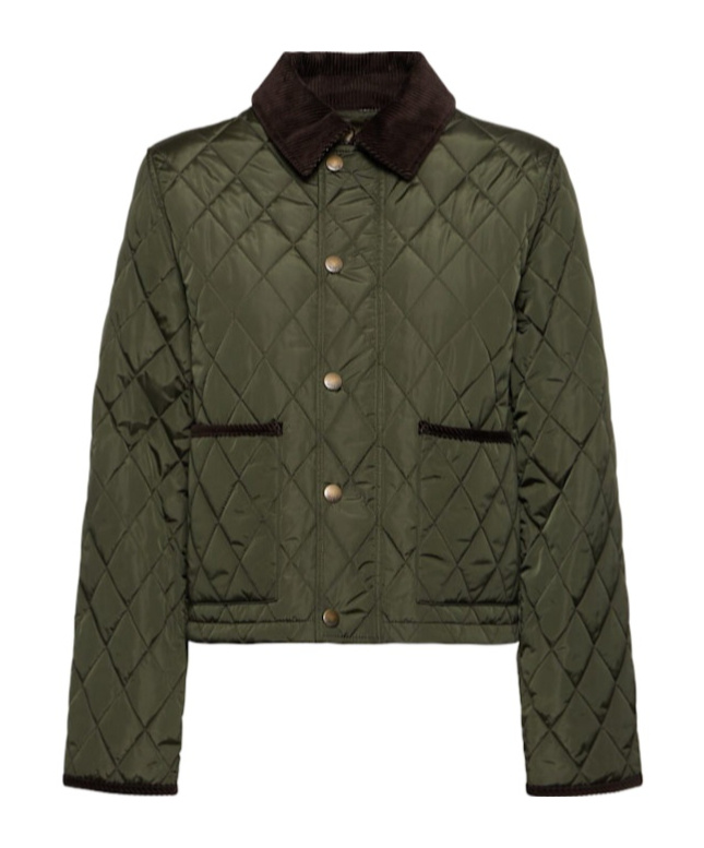 Burberry Quilted Short Jacket