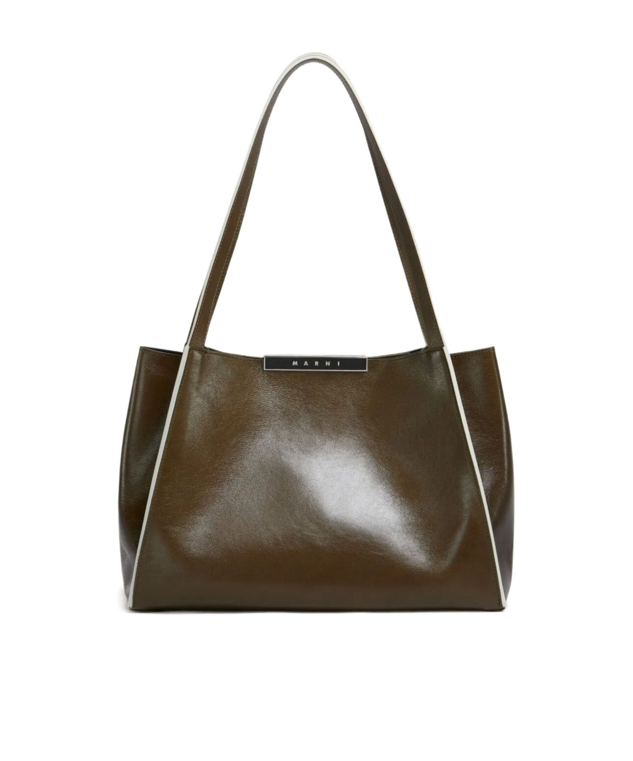 Marni Tote Ew Small Bag In Green