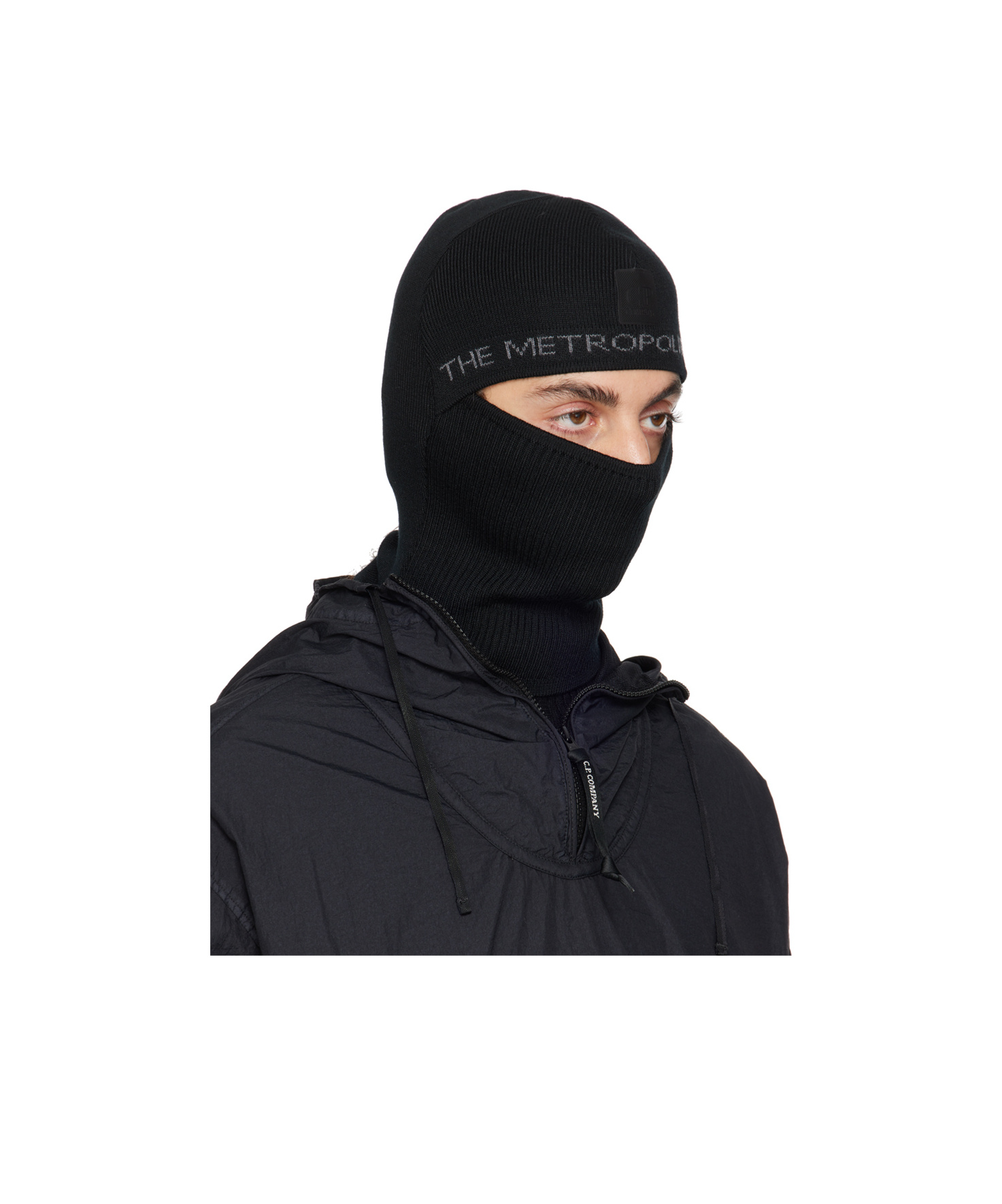 C.p. Company Metropolis Series Balaclava In Black