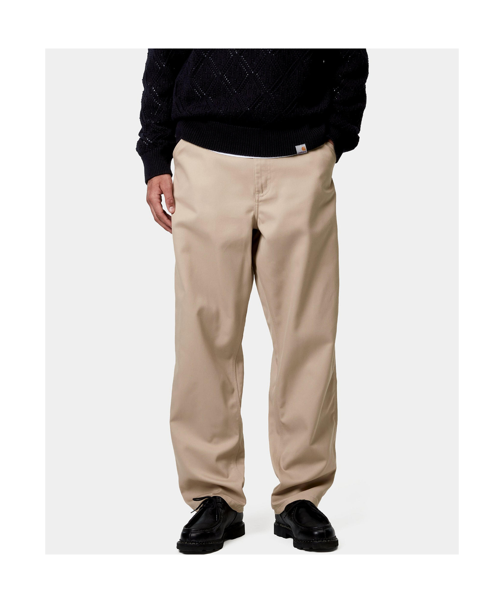 Carhartt Belt-loop Casual Pants In Nude