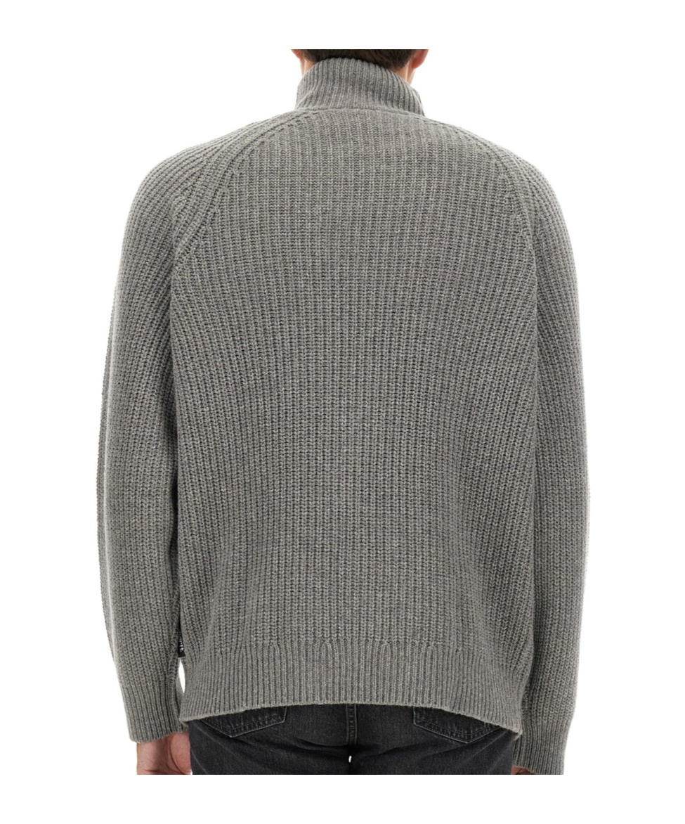 Carhartt Shirt With Zip. In Gray