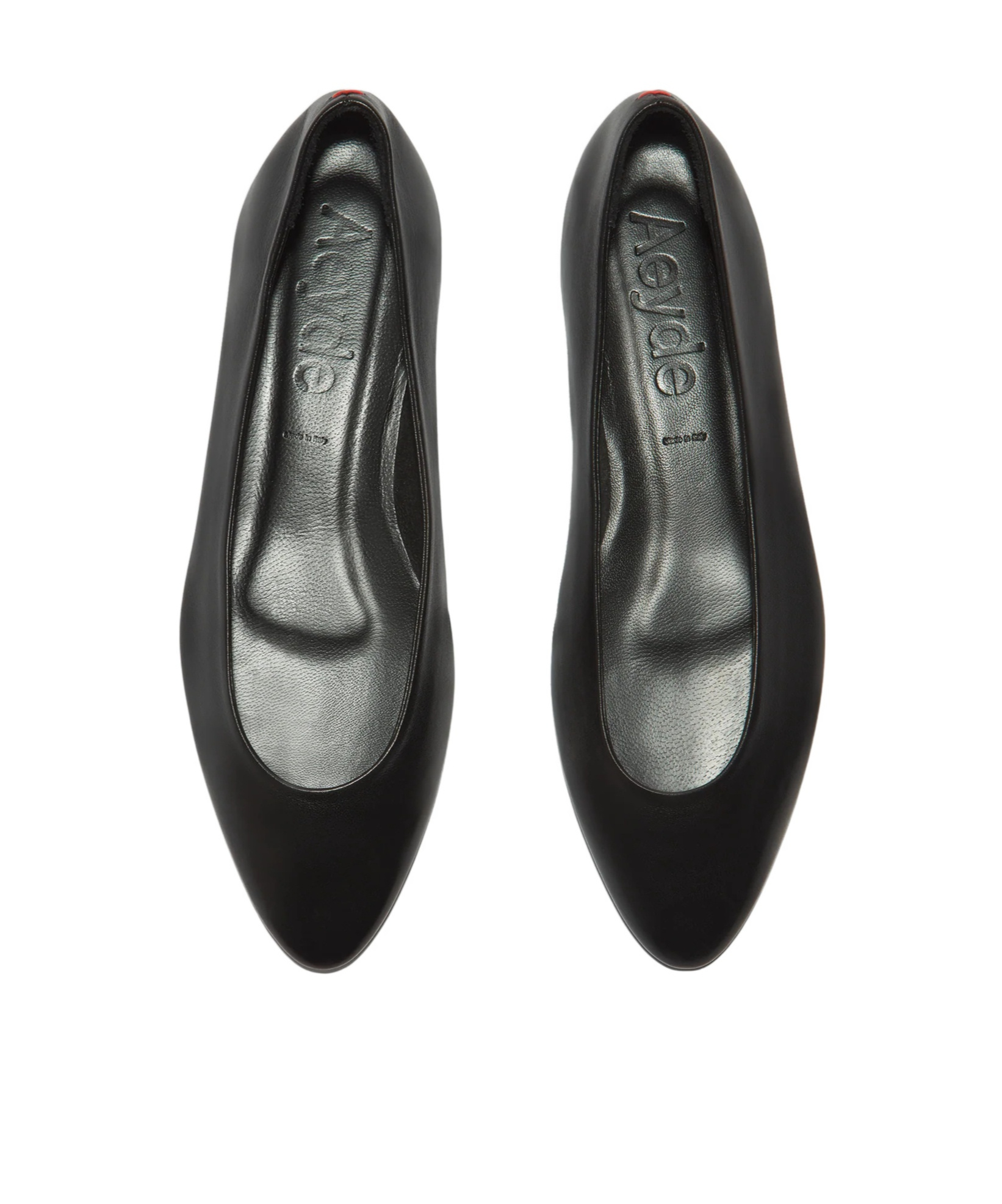 Aeyde Ellie Ballet Flats In Black