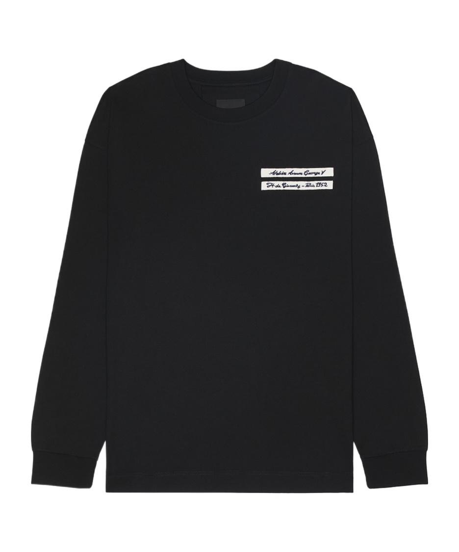Givenchy Long-sleeved Sweater In Black
