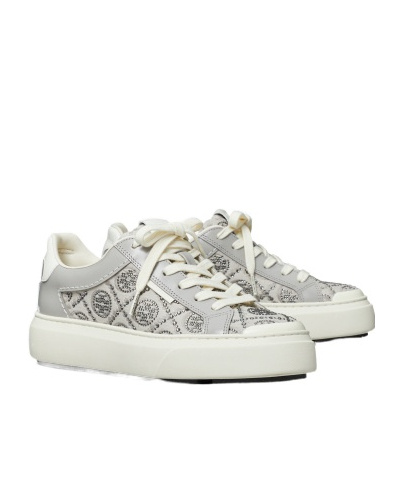 Tory Burch Laced Sneakers In White