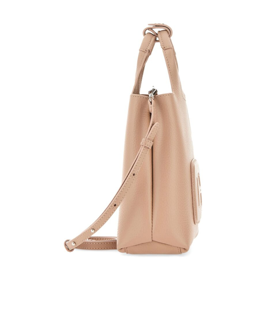 Hogan Mini Bag With 2 Handles And Removable Strap In Nude