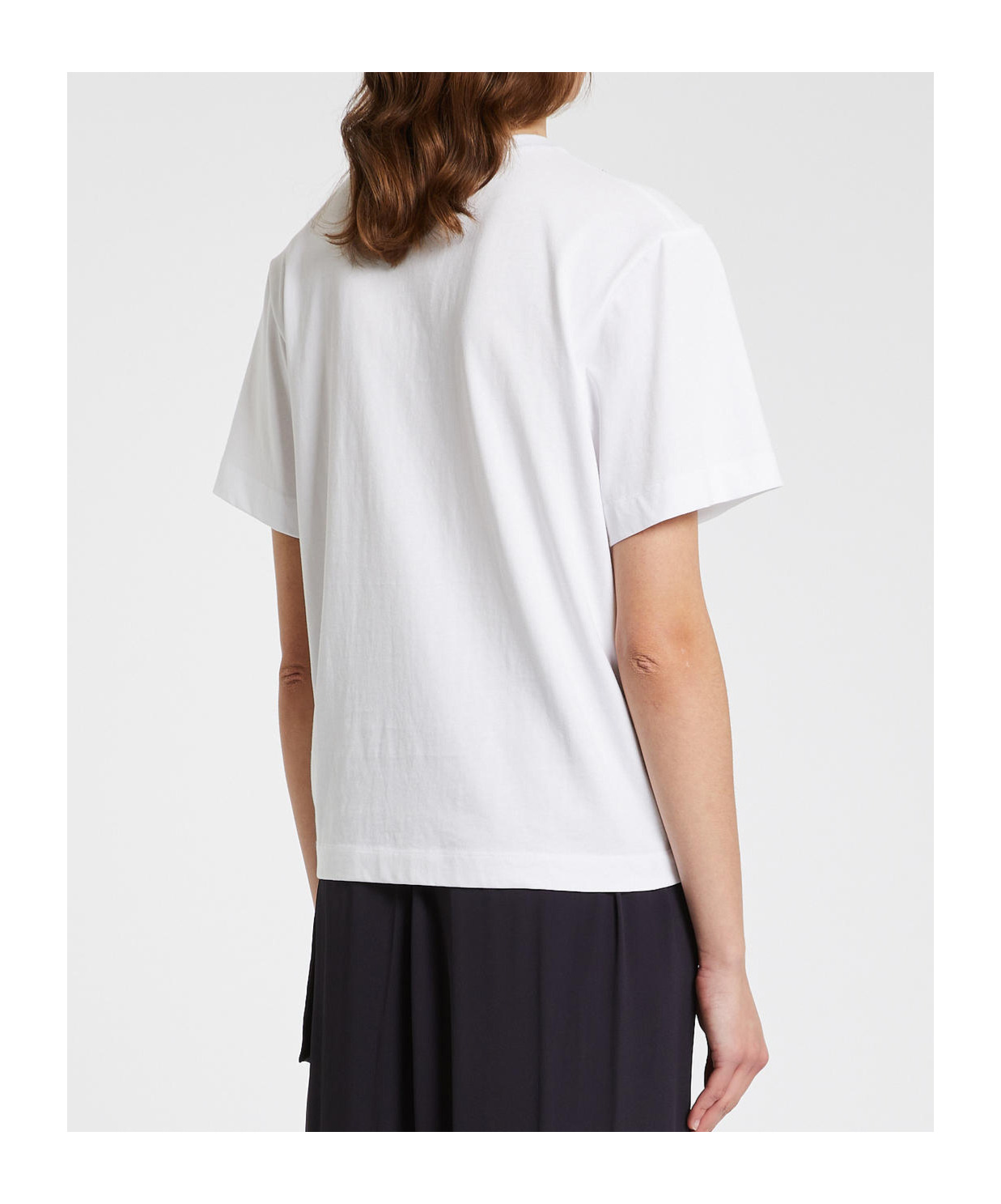 Shop Marella Short Sleeve T-shirt In White