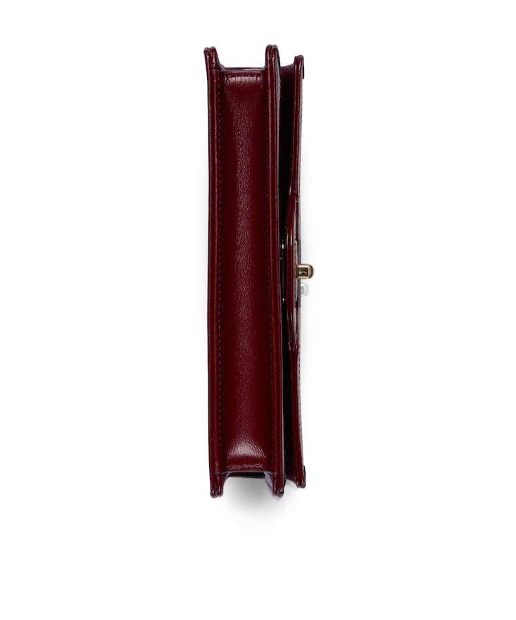 Gucci Luce Mini Shoulder Bag In Red