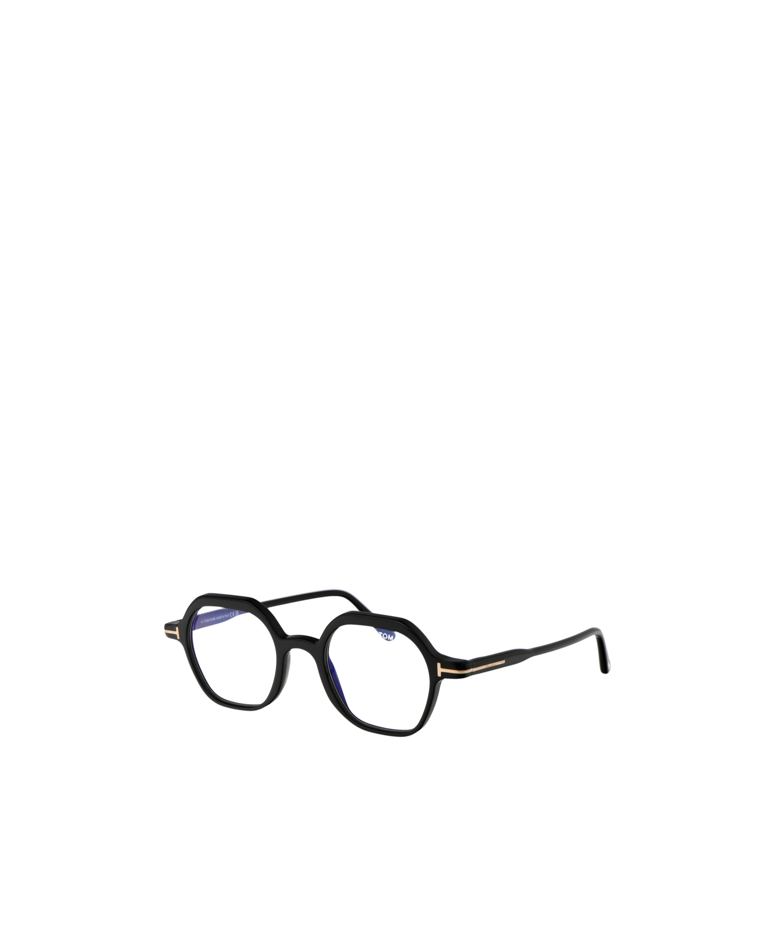 Tom Ford Geometric Frame Plain Mirror In Black