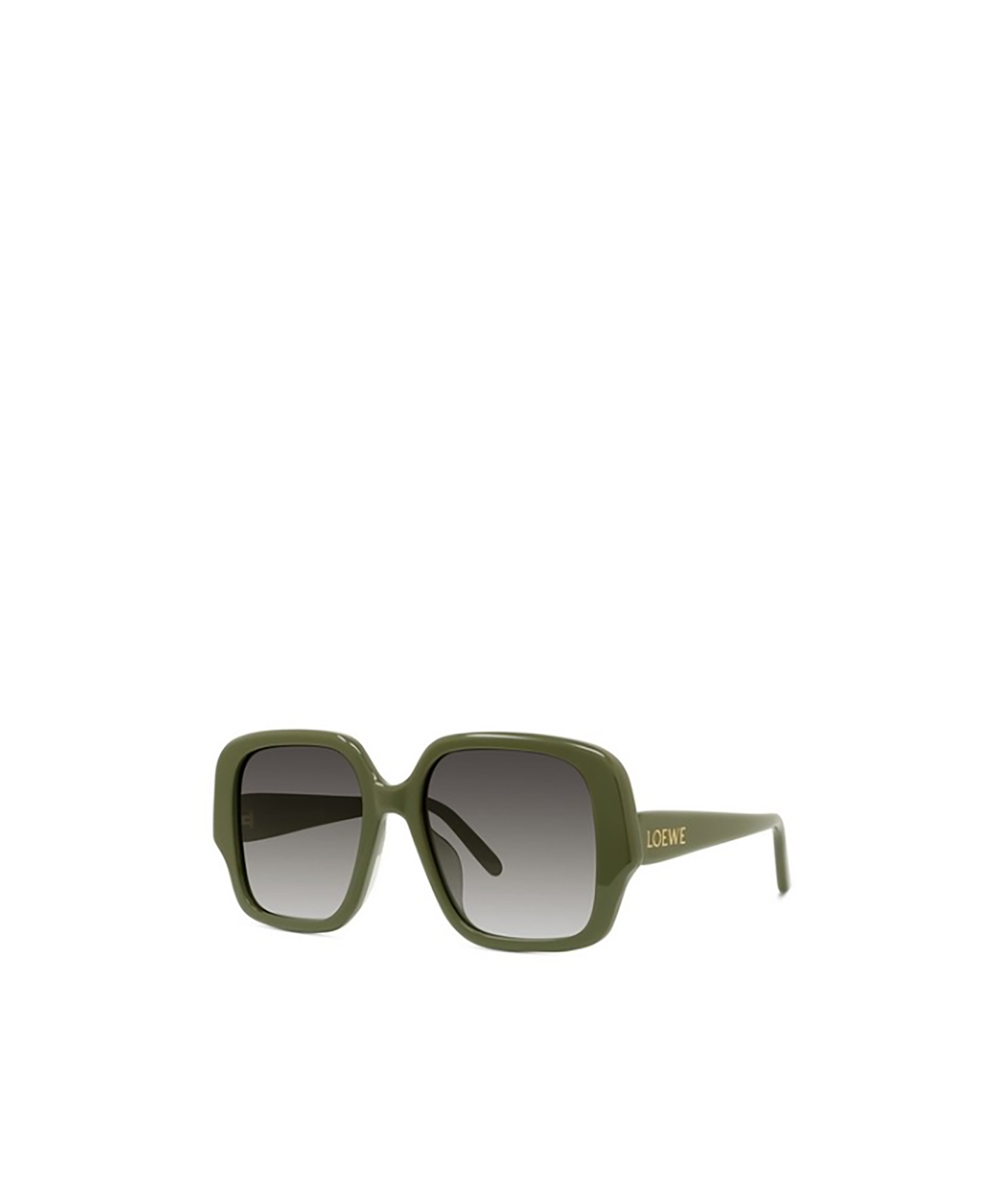 Loewe Box Logo Sunglasses In Gray