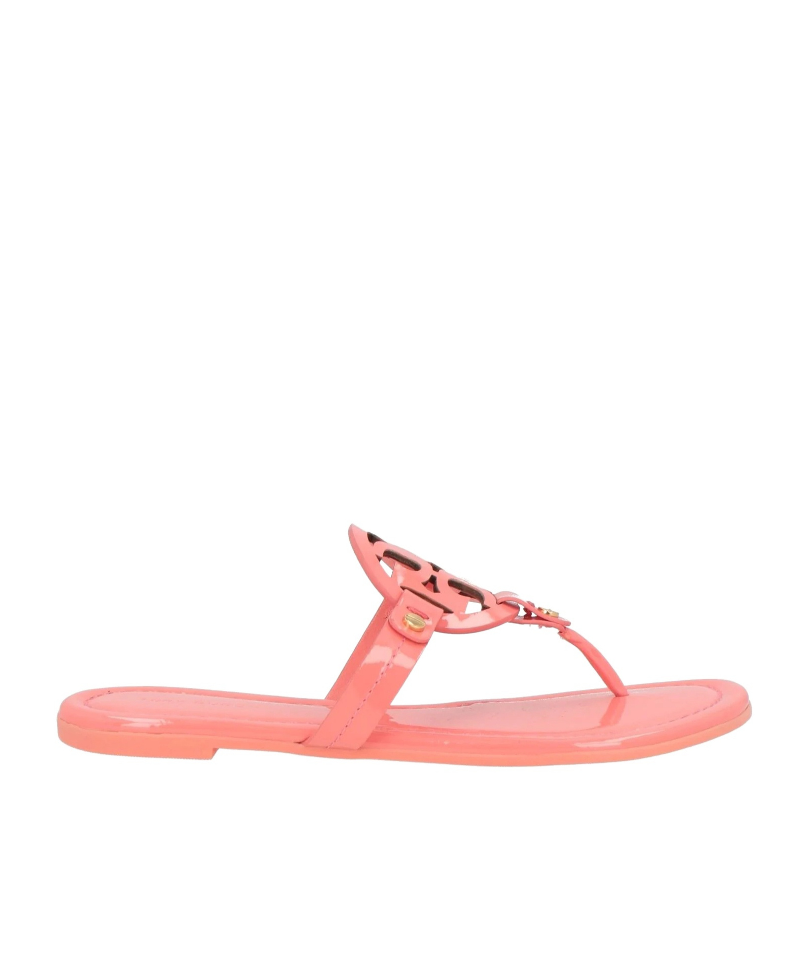 Tory Burch Solid Color Flip Flops In Pink