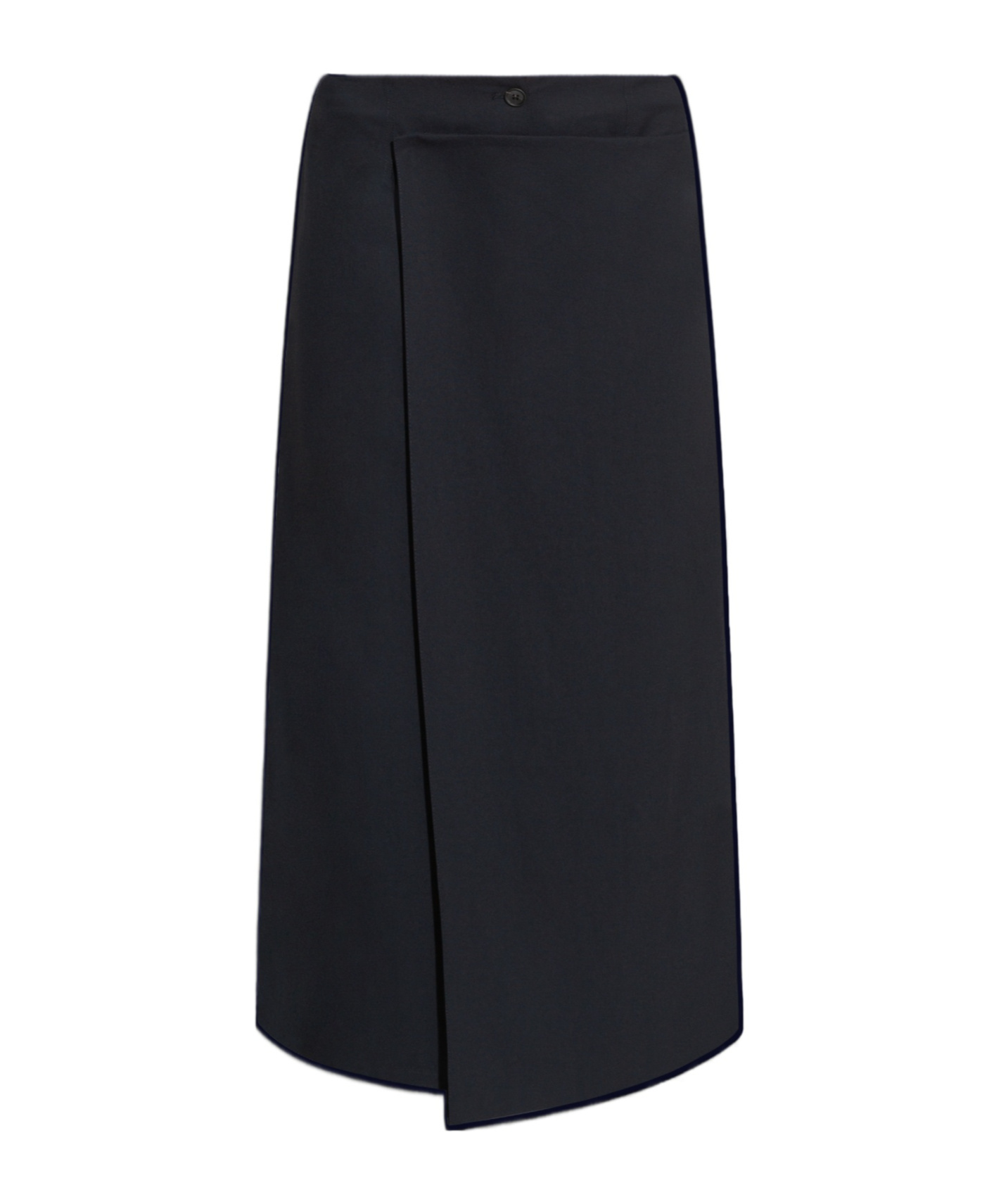 Fabiana Filippi Pleat-detail Midi Skirt In Black