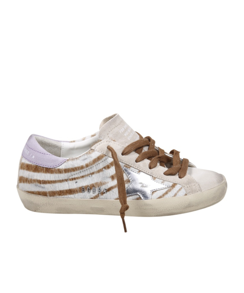Shop Golden Goose Super-star Sneakers