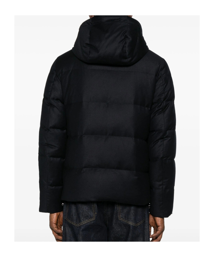Montecore Hooded Padded Jacket In Black