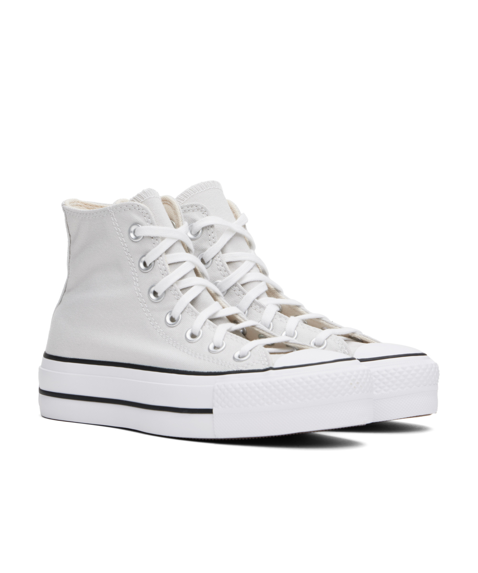 Converse White Chuck Taylor All Star Lift Platform High Sneakers In White