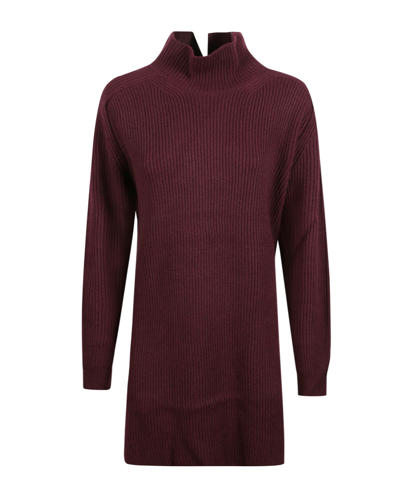 Dondup Dresses Brown In Purple