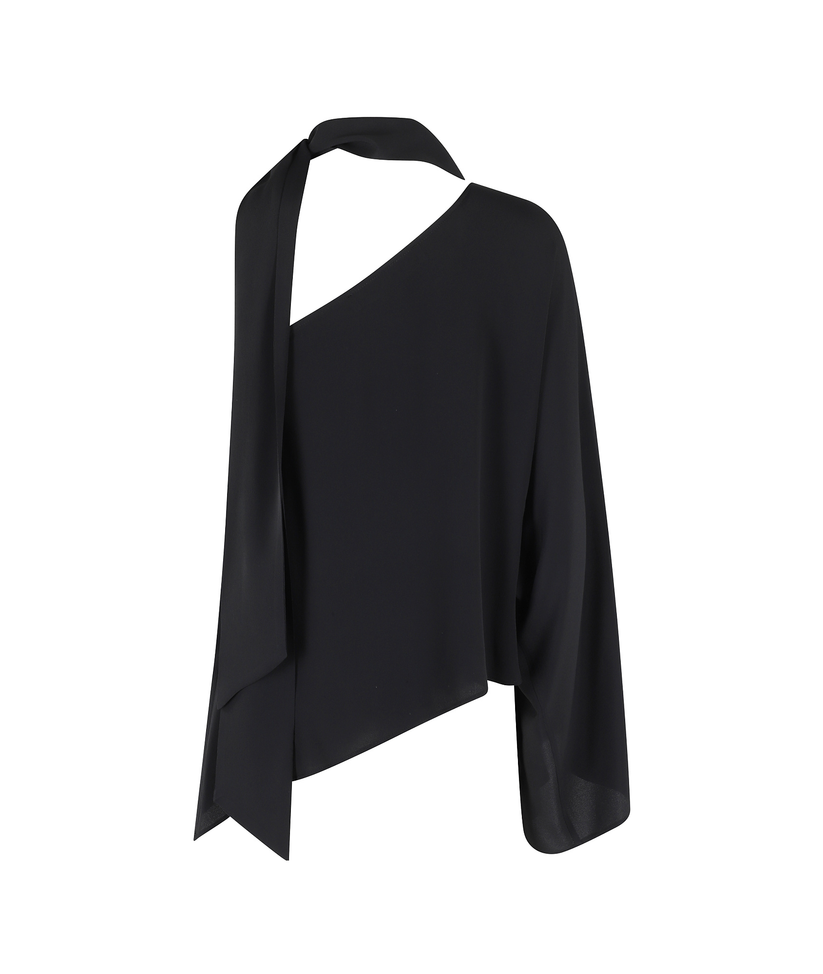 FEDERICA TOSI FEDERICA TOSI ASYMMETRIC TIE-NECK TOP