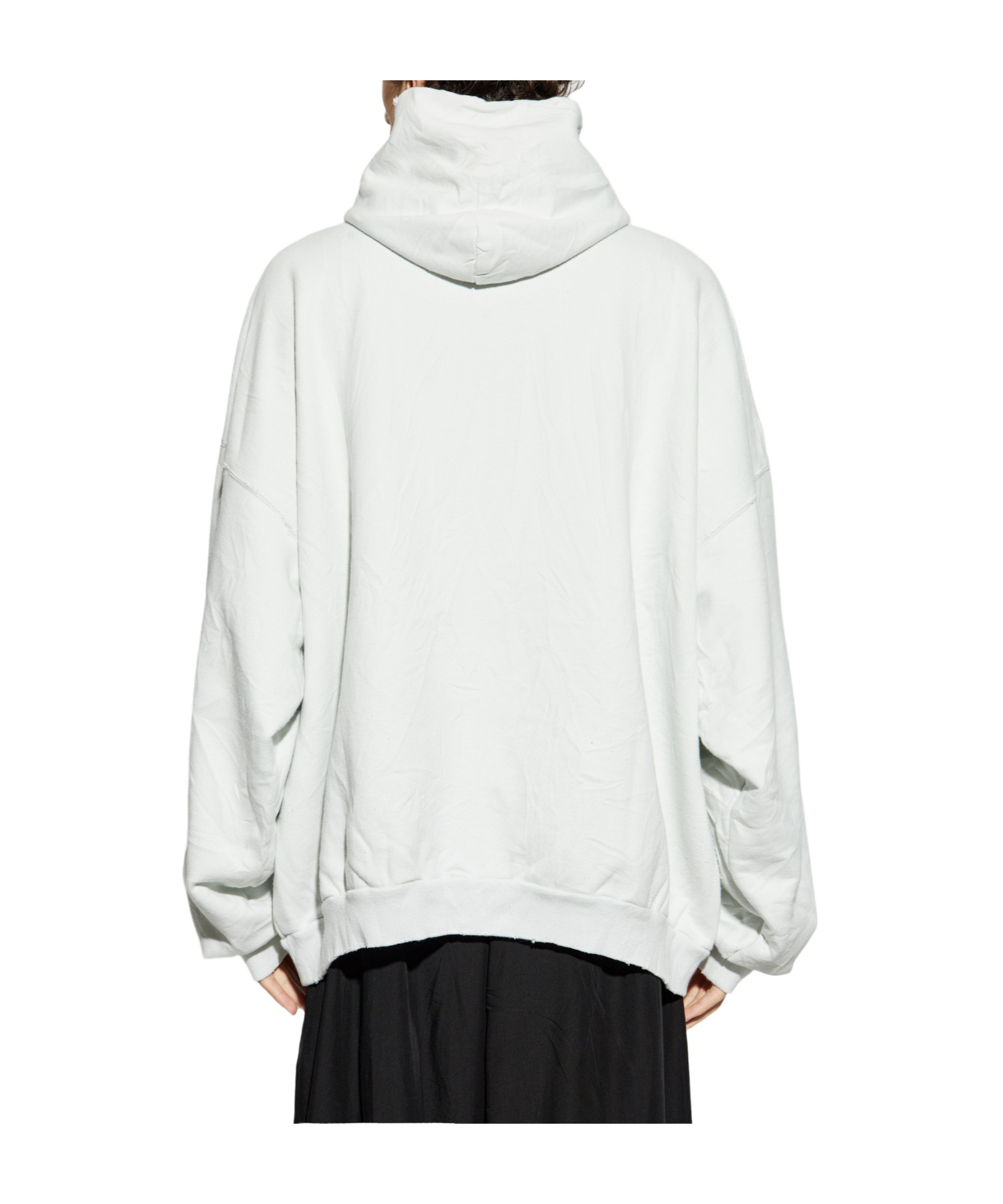 Balenciaga Planet Earth Hoodie In White