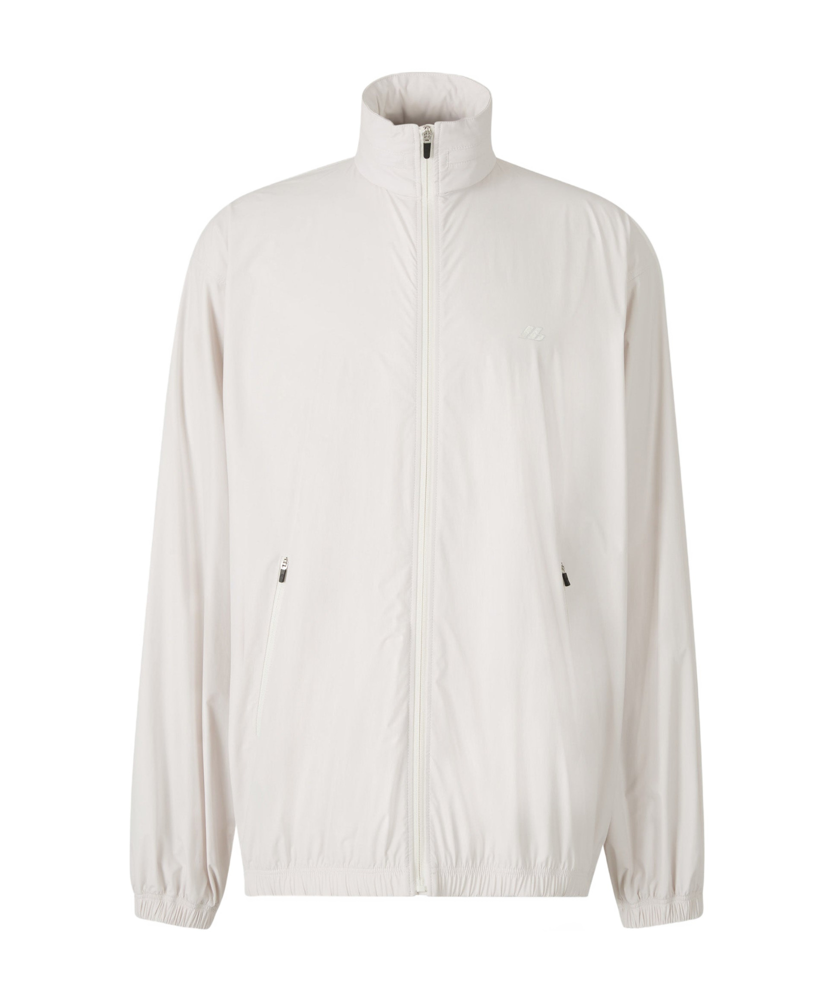 Balenciaga Zippered Casual Jacket In White