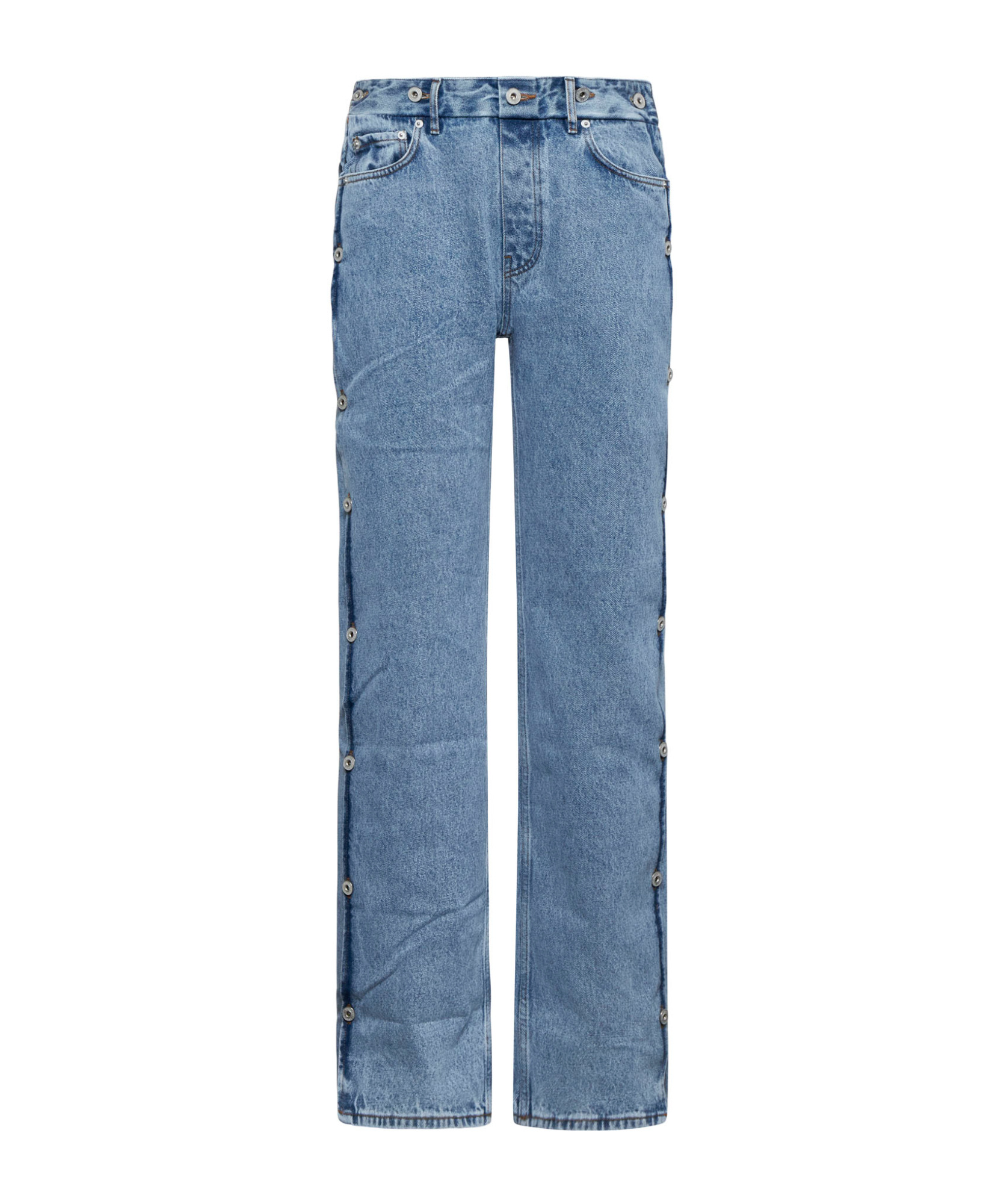 Y/project Collapsable Waist Jeans In Blue