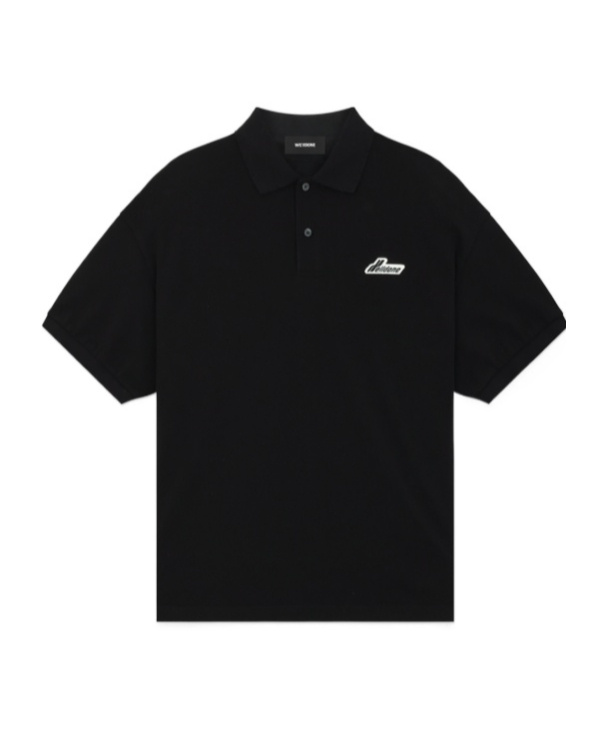We11 Done Selldone Polo In Black