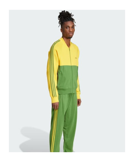 Adidas X Wales B Onner Zip Sweater In Yellow
