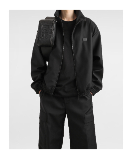 Dolce & Gabbana Long-sleeved Casual Jacket In Black