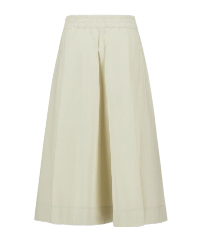 Herno 2-layered Skirt In Brown