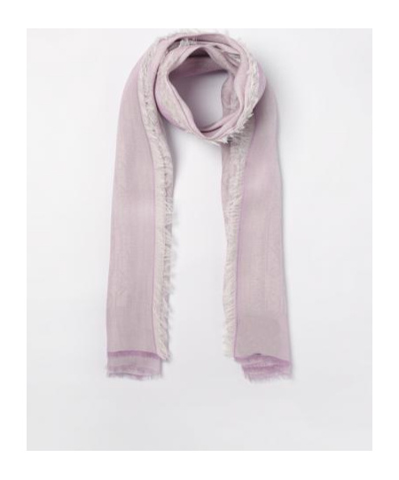 Emporio Armani Scarf With Lurex Thread In Purple