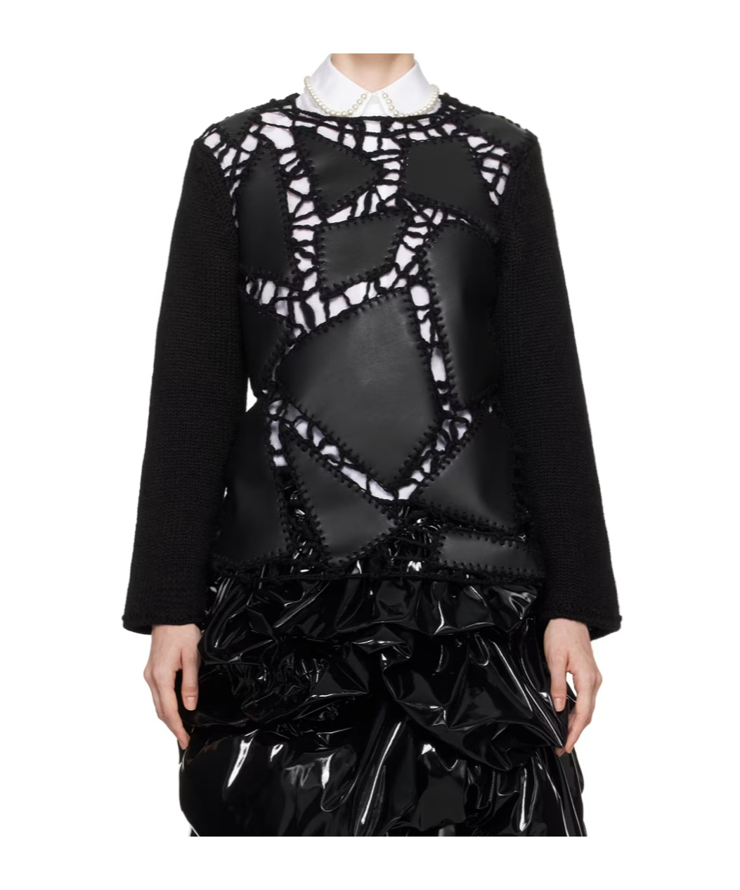 COMME DES GARÇONS PATCHWORK SWEATER