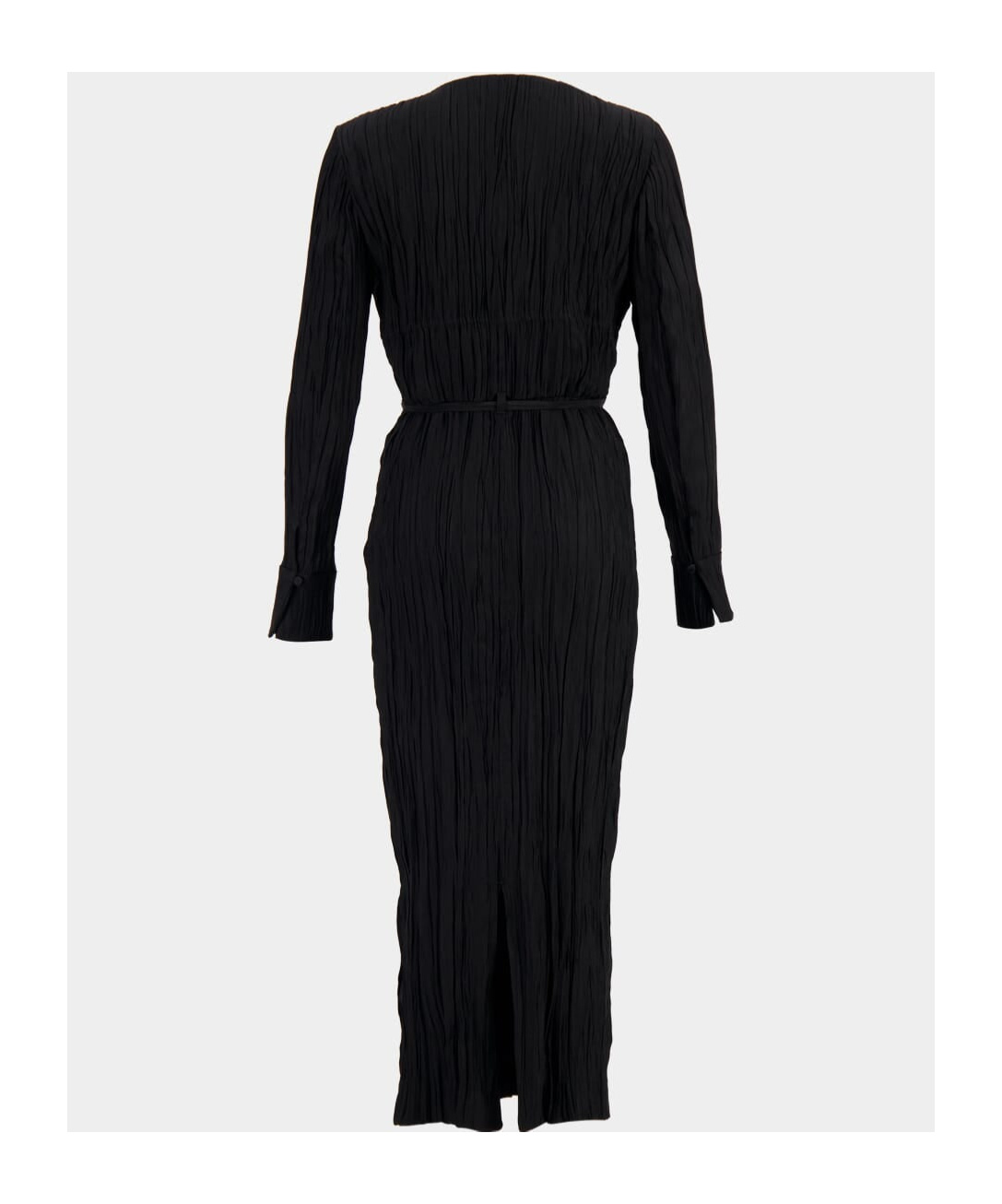 Altuzarra Carol Pleated Midi Dress In Black