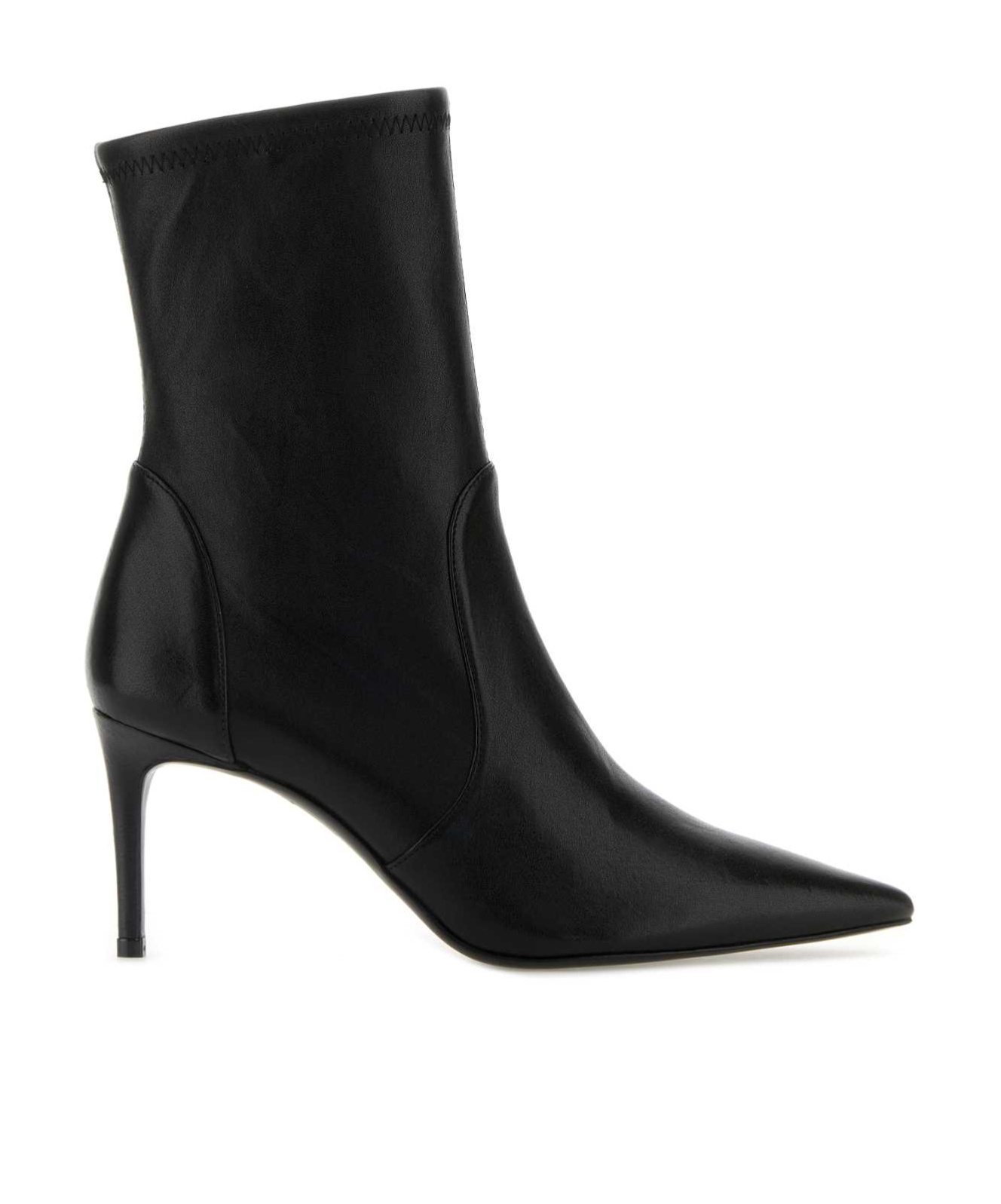 Stuart Weitzman High-heeled Ankle Boots In Black