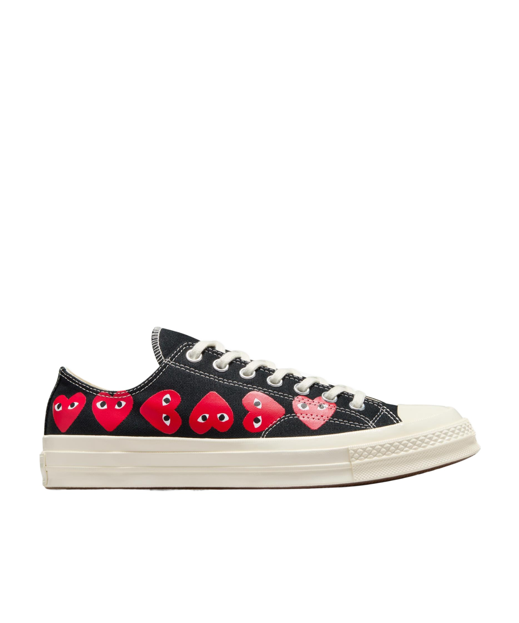 Shop Comme Des Garçons Play X Converse Converse X Comme Des Garçons Play Chuck 70 Trainers In Multicolor