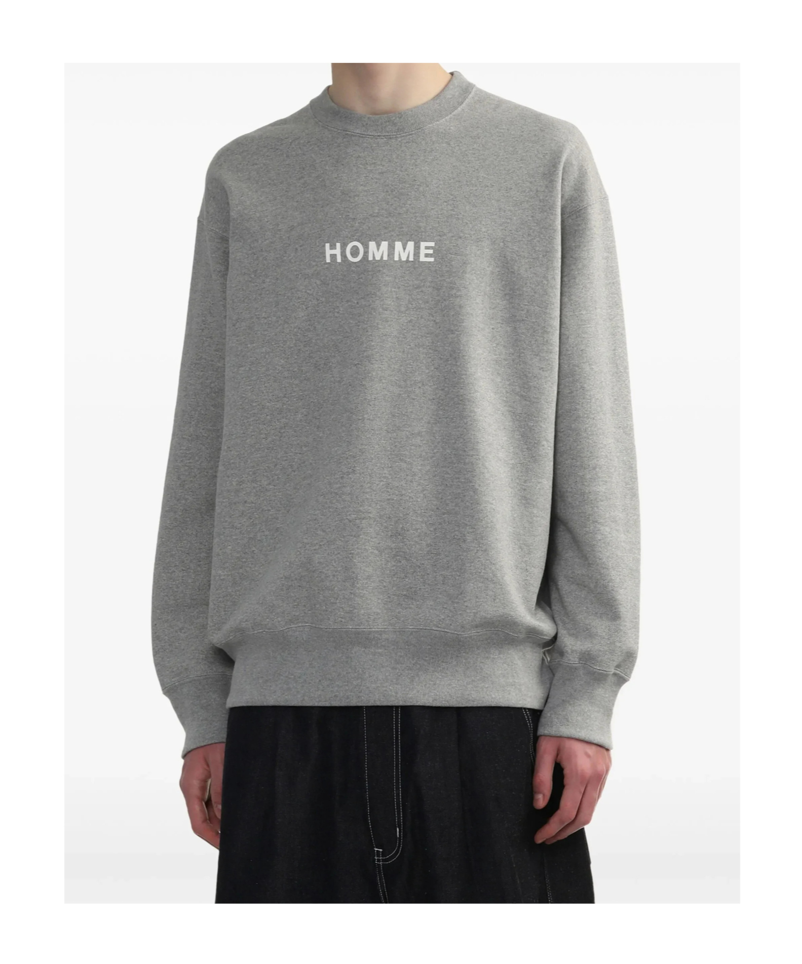 Comme Des Garçons Sweatshirt Comme Des Garcons Men Color Grey In Gray