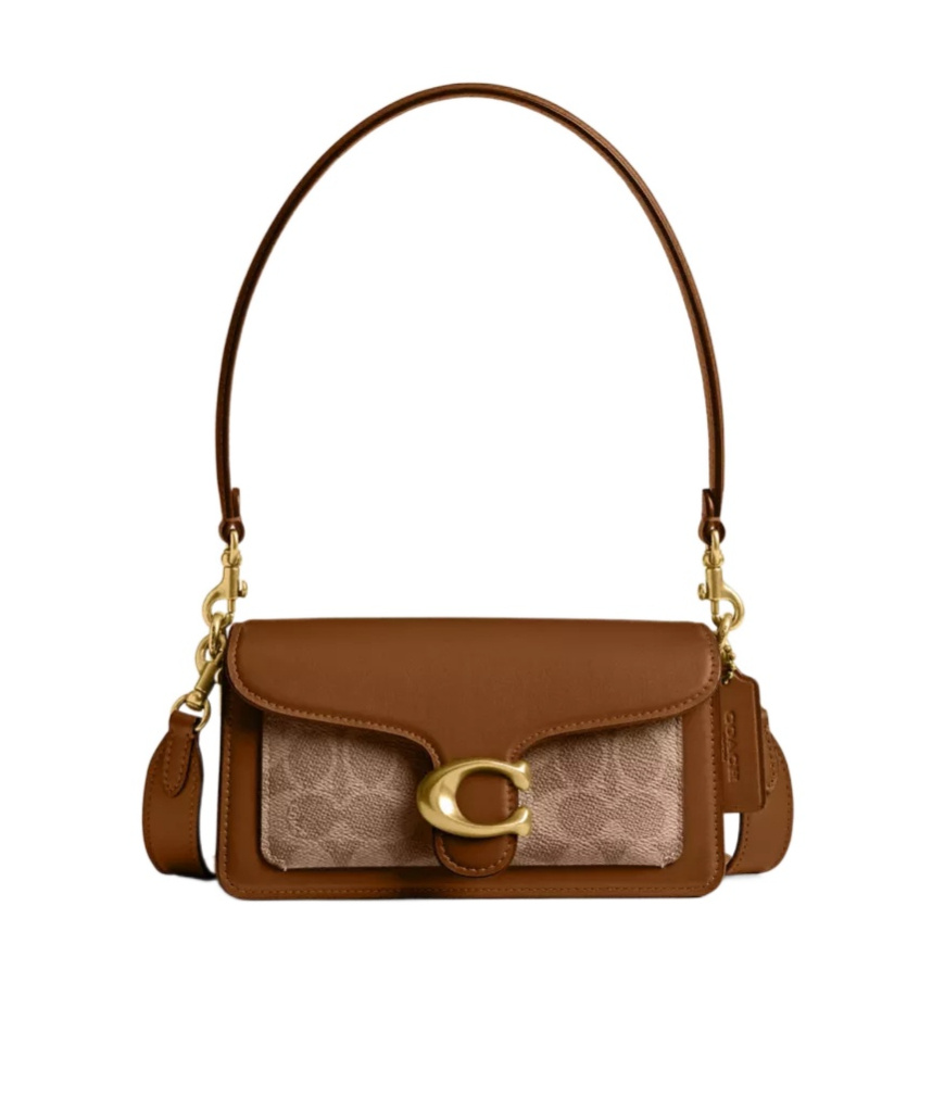 Coach Single-handle Cross-body Bag In Brown