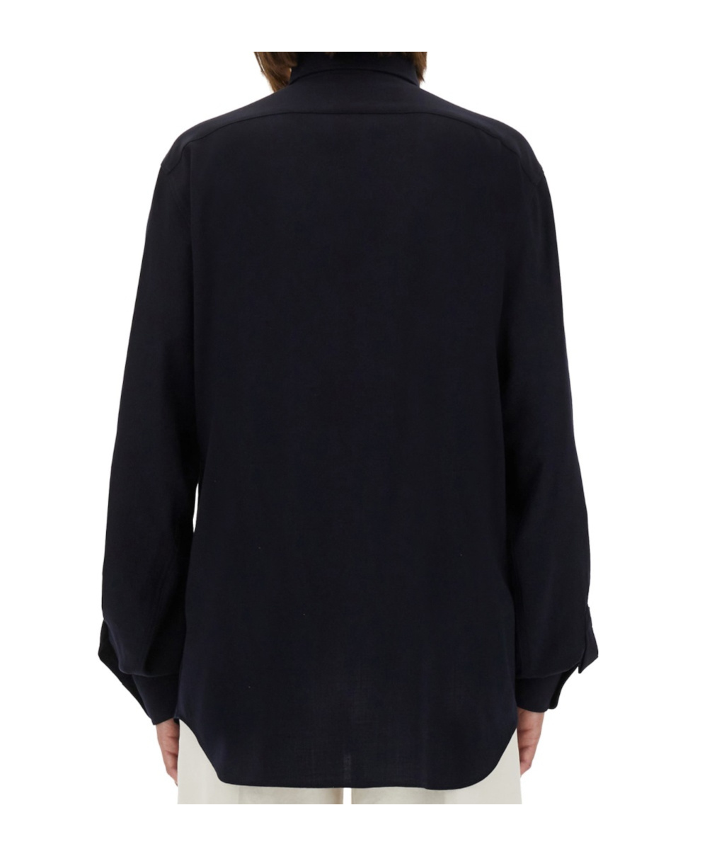 Moschino Cotton Shirt In Black