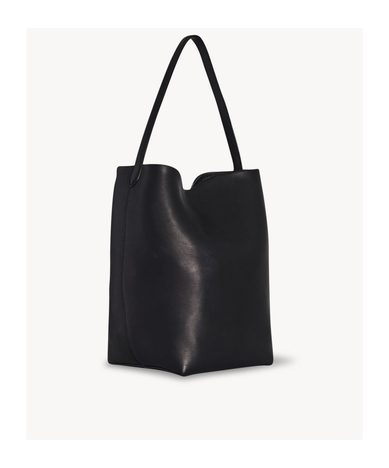 The Row Large N/s Park Tote Bag In Black